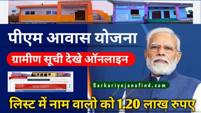 PM Awas Yojana Gramin List Check Online - प्रधानमंत्री आवास योजना ग्रामीण लिस्ट - ऐसे चेक करे PMAYG List में नाम ऑनलाइन